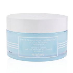 Sisley by Sisley Triple-Oil Balm Make-Up Remover & Cleanser - Face & Eyes --125g/4.4oz