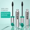 Large Brush Head Thick Mascara, 3D Fiber Curling Waterproof Non-smudge Mascara