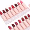 15 Color Womens Matte Moisturizing Waterproof  Matte Lip Gloss(15PCS)