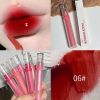 Crystal Glossy Lip Glaze Mirror Cute Bear Lip Gloss Waterproof Transparent Nude Liquid Lipstick Lip Girls Makeup Korean Makeup