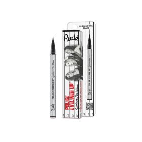 RUDE Police Eyeliner Up Eyeliner Pen (Color: Bail Bond (Black) CARDED)