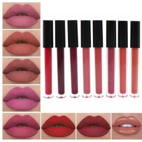 No Logo 8 Colors Non-stick Cup Matte Lip Gloss Liquid Stick (Color: #9)